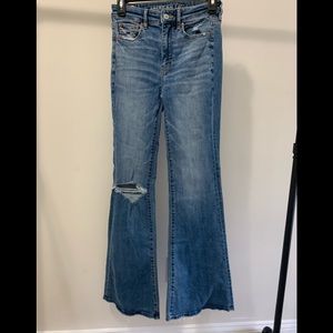 American Eagle Super Hi-Rise Flare - Size 00